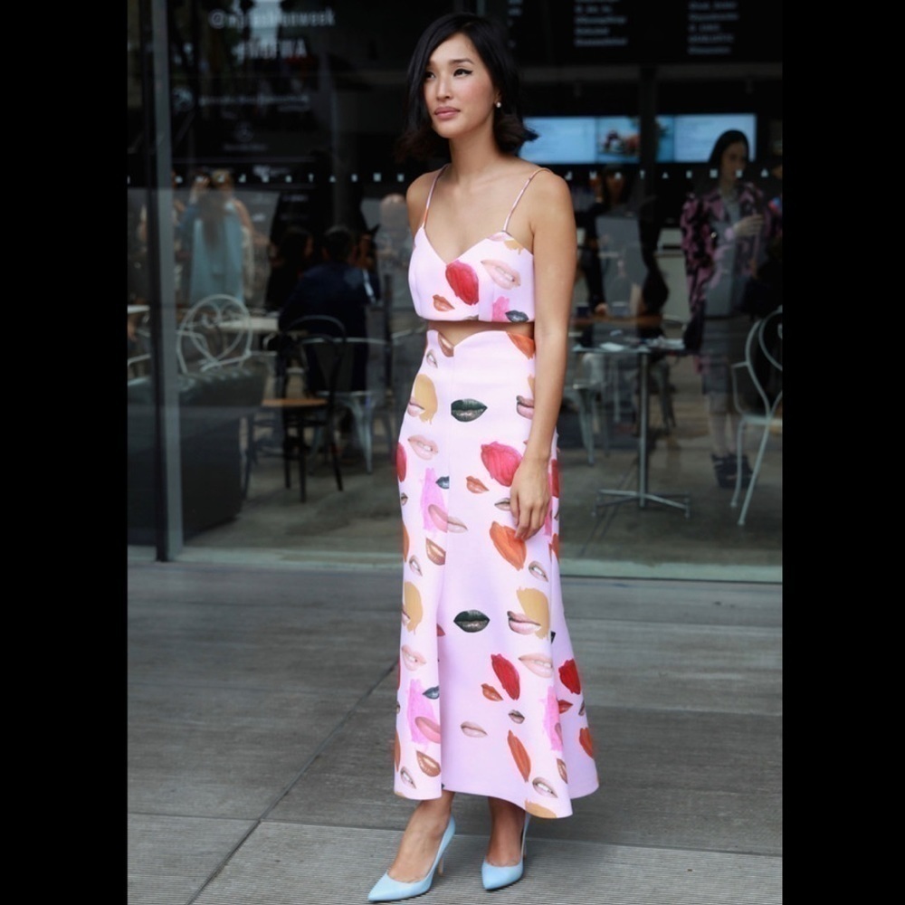 𝅺alice McCall Bonded Lips Skirt